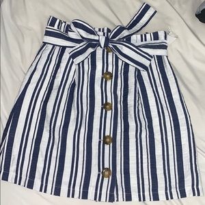 Striped skirt